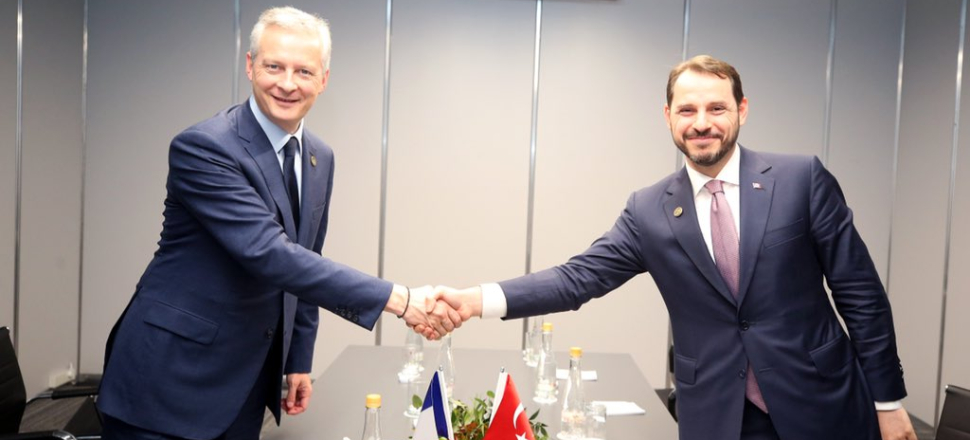 Berat Albayrak Fransız mevkidaşı ile görüştü!