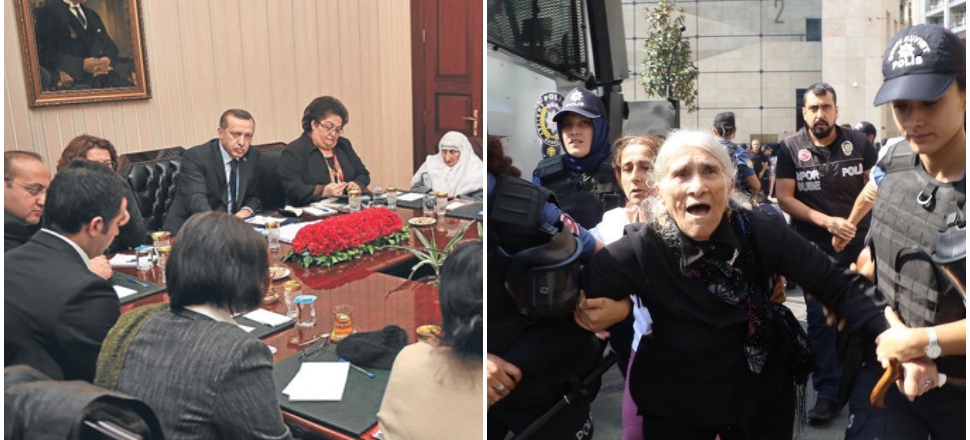 "Erdoğan Cumartesi Anneleri’ni makamında kabul etmişti"