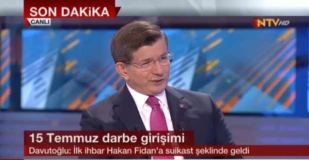 Davutoğlu'dan Rus uçağının düşürülmesiyle ilgili flaş açıklama: ''Talimatı ben verdim derken...''