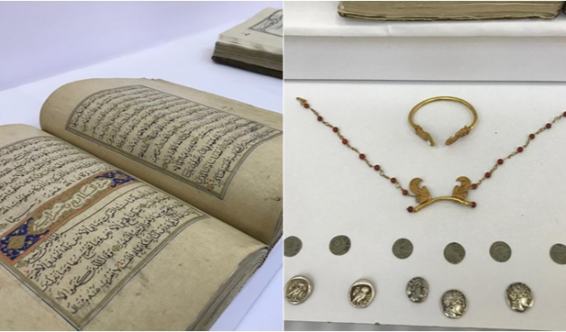 600 yıllık el yazması Kuran'ı çaldılar!