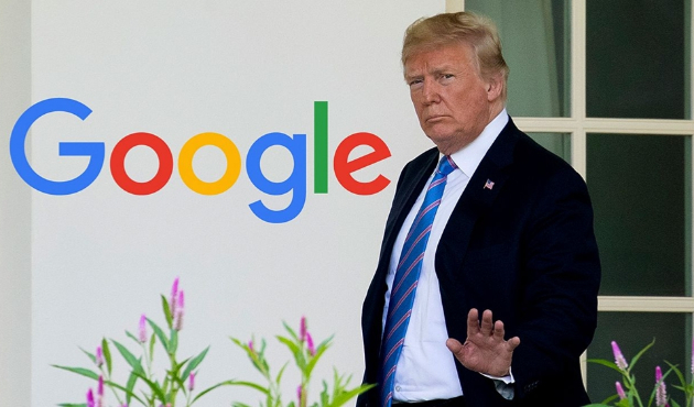 Trump bu kez Google'yi hedef aldı...