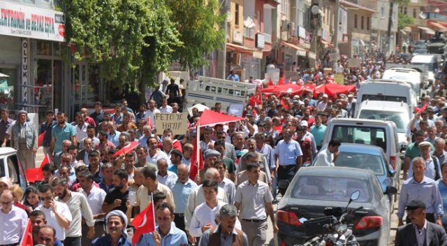 Şırnak'ta Jirki aşireti sokağa döküldü