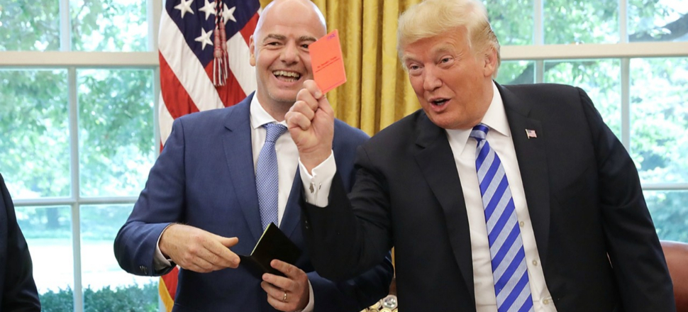 FIFA Başkanı Infantino'dan Trump'a kırmızı kart!