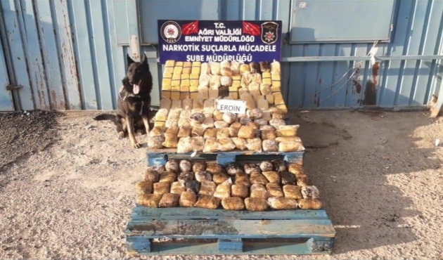 TIR'da 73 kilo eroin ele geçirildi!