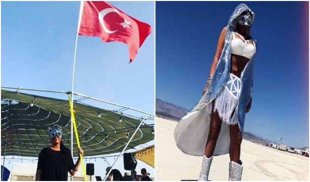 Burning Man festivalinde Türk esintileri!