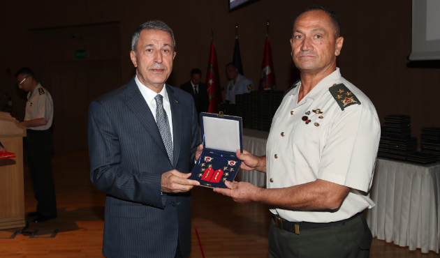 Korg. Metin Temel yeni rütbelerini aldı!