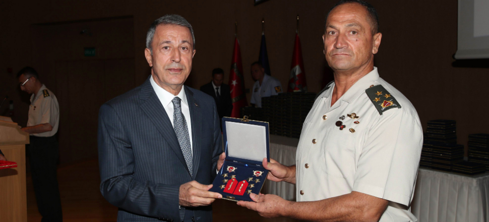 Korg. Metin Temel yeni rütbelerini aldı!