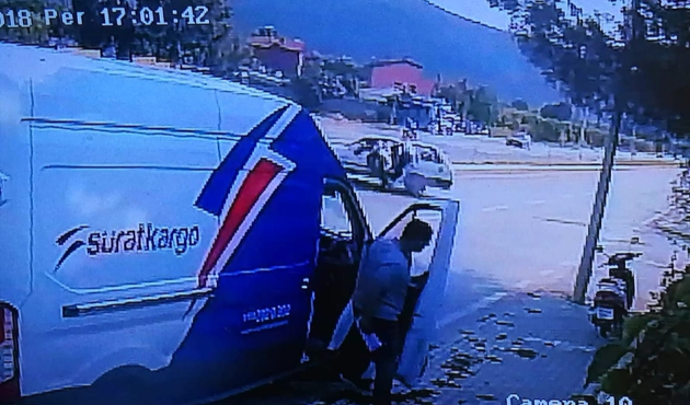 Kaza anı saniye, saniye kaydedildi...