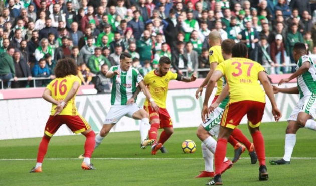 Konyaspor, Yeni Malatyaspor'u evinde devirdi...