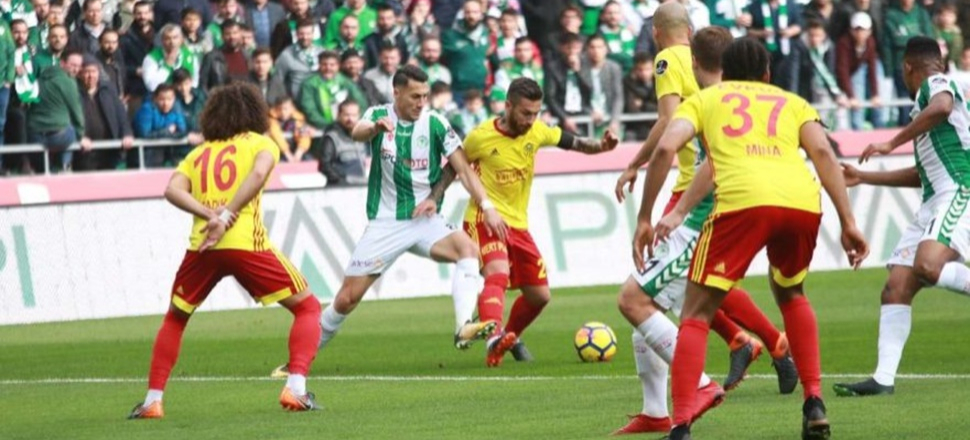 Konyaspor, Yeni Malatyaspor'u evinde devirdi...