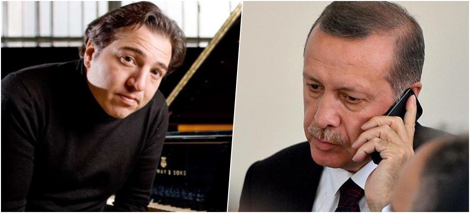 Fazıl Say, Erdoğan ile telefon görüşmesini anlattı!