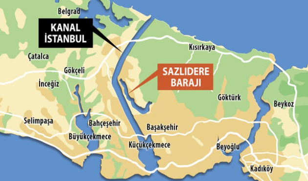 Kanal İstanbul için 18 milyon lira ödenek ayrıldı!