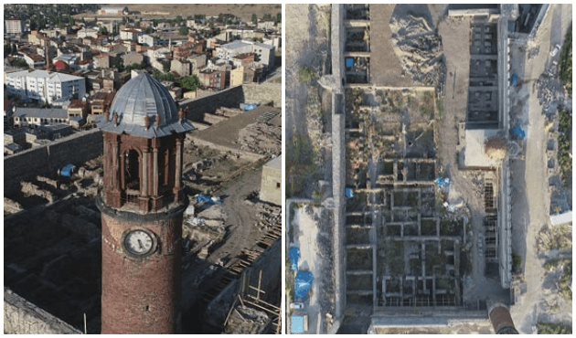 Tarihi kalede 150 yıllık 3 bomba bulundu!