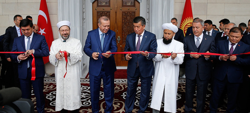 Erdoğan, İmam Serahsi Camii'nin açılışına katıldı!