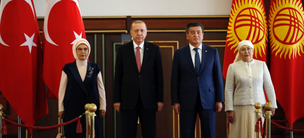 Cumhurbaşkanı Erdoğan Kırgızistan'da!