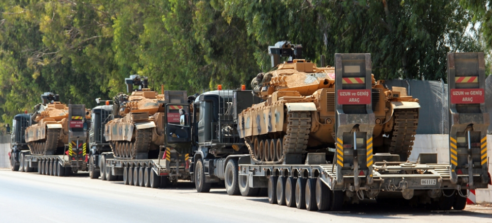Modernize edilen M60T'ler sınırda...