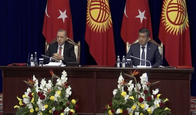Erdoğan'dan Kırgız mevkidaşına FETÖ uyarısı...
