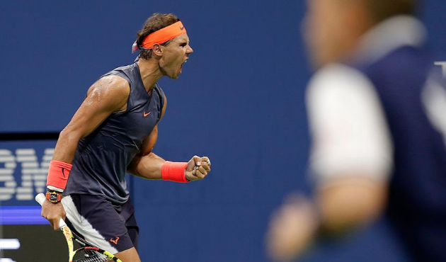 Nadal ABD Açık'ta adını yarı finale yazdırdı!