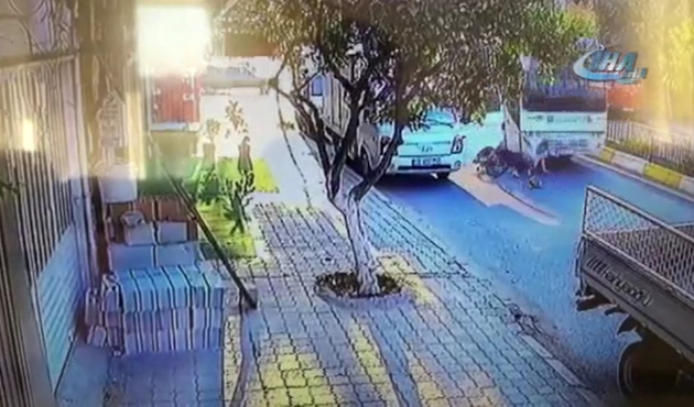 Talihsiz kadın böyle can verdi...