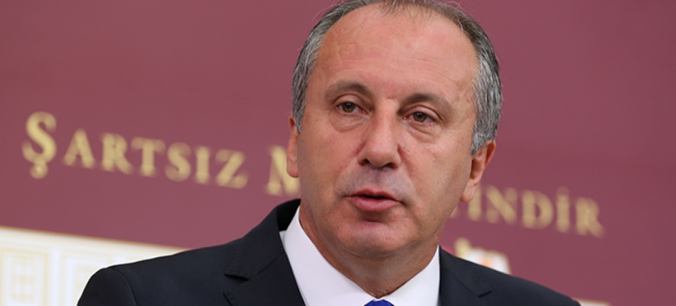 Muharrem İnce: Dereyi görmeden paçaları sıvama!