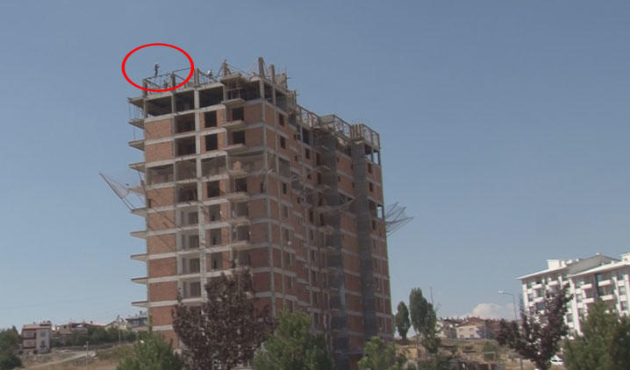 Sivas'ta yürekleri ağızlara getiren görüntü!