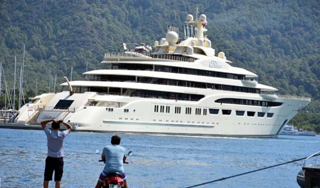 Dünyanın en pahalı 8'inci yatı Marmaris'te!