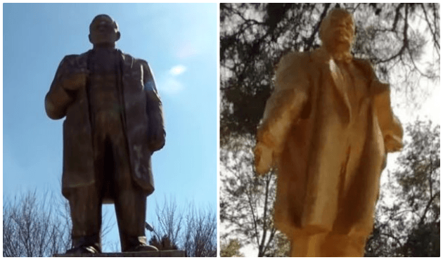 İmamlar Lenin heykeli için para topladı!