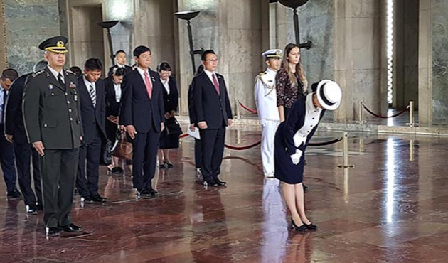 Japonya Prensesi Akiko Mikasa Ankara'da!