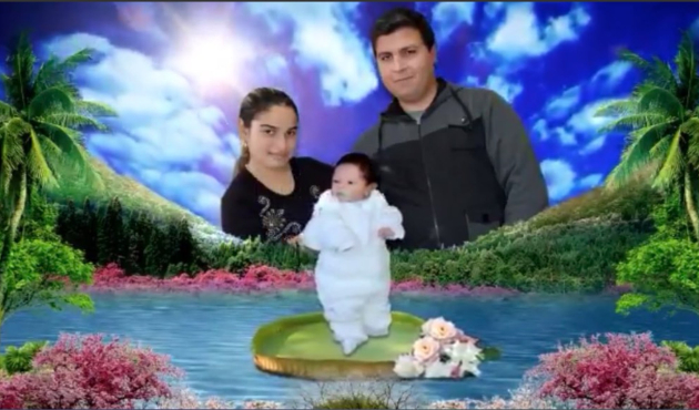 Bayram bebeğin hastane çıkışı videosu sosyal medyada olay oldu...