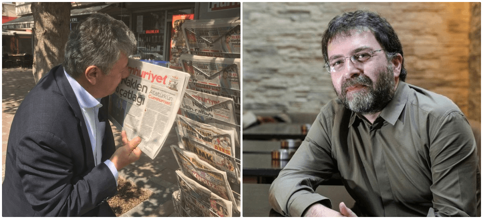 Ahmet Hakan o fotoğrafı Mustafa Balbay'a sordu!