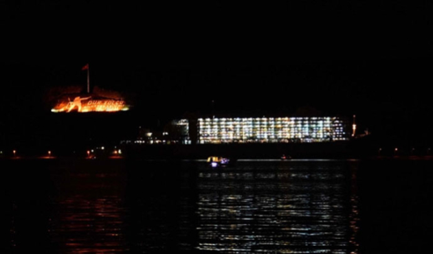 Çanakkale Boğazı'nda korku dolu anlar!