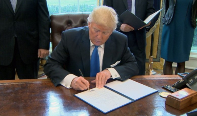 Trump'tan bir imza daha!