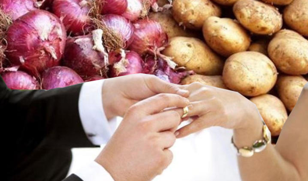 Soğan ve patates kavgası boşanmayla bitti!