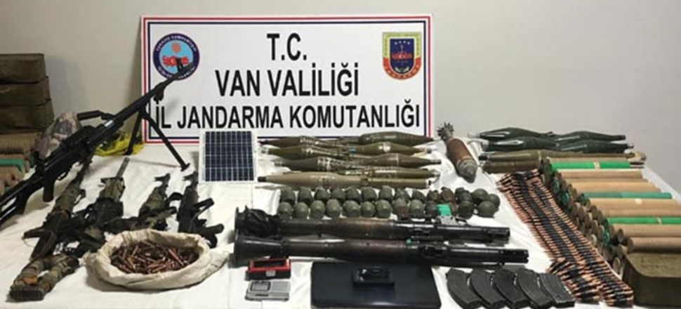 Van'da bir terörist sağ yakalandı!
