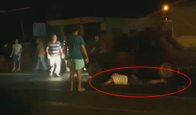 Araçtan indirip linç etmek istediler!