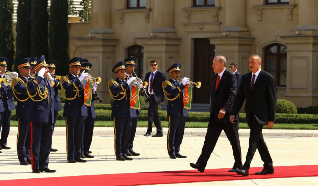 Cumhurbaşkanı Erdoğan Bakü'de!