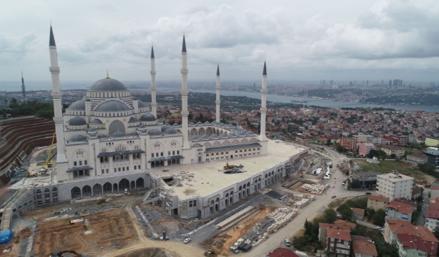 Çamlıca Camii'nde sona çok yaklaşıldı!