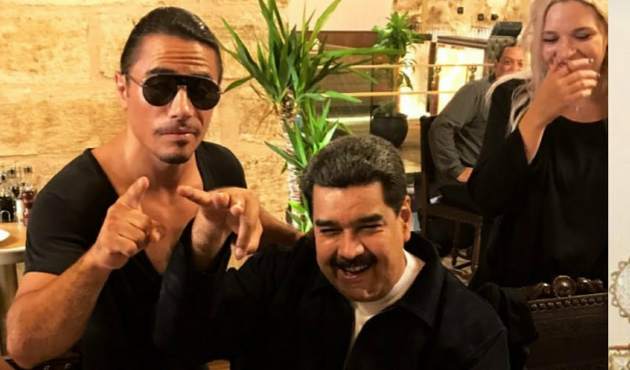 Nusret'in Maduro ile şovu ülkeyi karıştırdı! /VİDEO