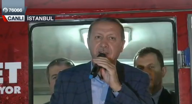 Cumhurbaşkanı Erdoğan: Sizleri Yenikapı'ya davet ediyorum