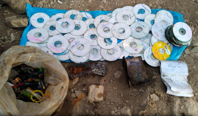 PKK'nın ininde 200 CD ile not defteri bulundu!