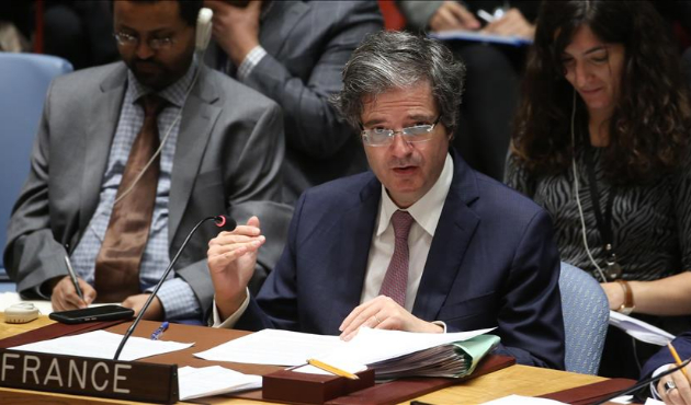 Fransa BM Temsilcisi Delattre'den İsrail'e Han el-Ahmer uyarısı!