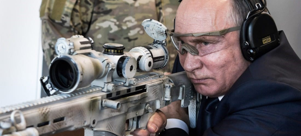 Putin'den sniper şov...