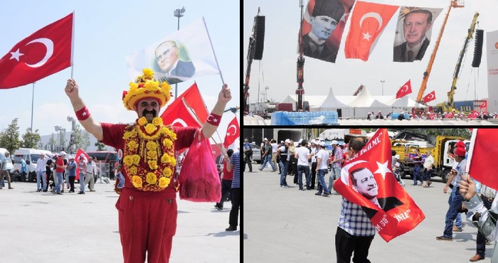Ata ile Reis yan yana... İşte Yenikapı'dan müthiş kareler