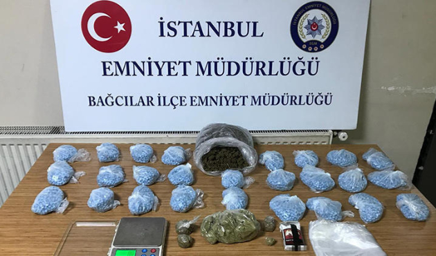 Büfede uyuşturucu ticareti!