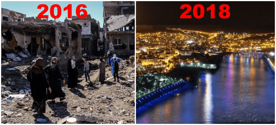 2 yıl önce terörden girilemiyordu, bugün ışıl ışıl!