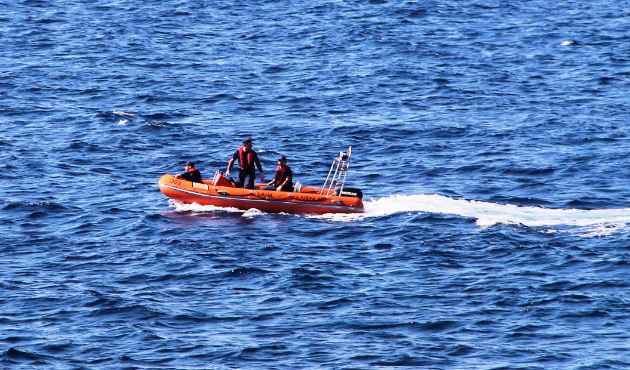 Bodrum açıklarında göçmen teknesi battı!