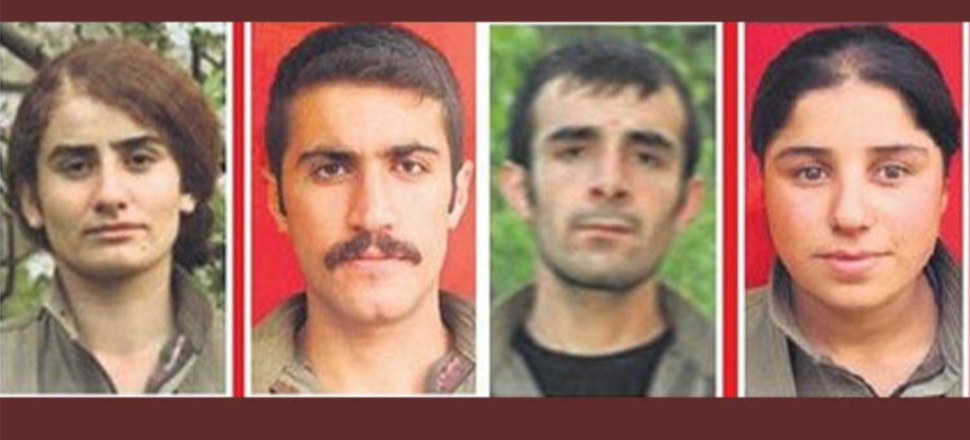 PKK'lı 5 teröristin kimlikleri ortaya çıktı!