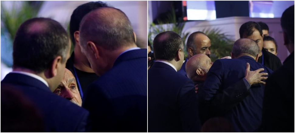 Erdoğan'ın ABD seyahatine damga vuran kucaklaşma!