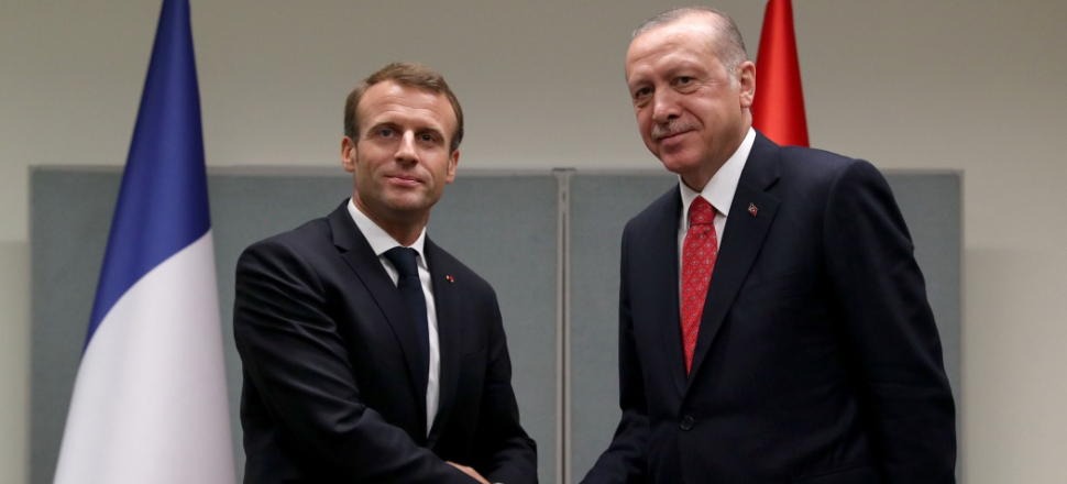 Erdoğan, Fransız mevkidaşı Macron ile görüştü!