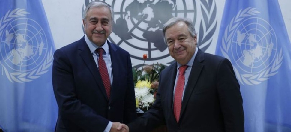 Akıncı, BM Genel Sekreteri Guterres ile görüştü!
